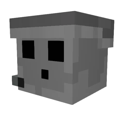 Stuntman0115 Minecraft avatar head, 3D render