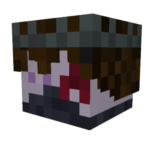 Stuntman_21 Minecraft avatar head, 3D render