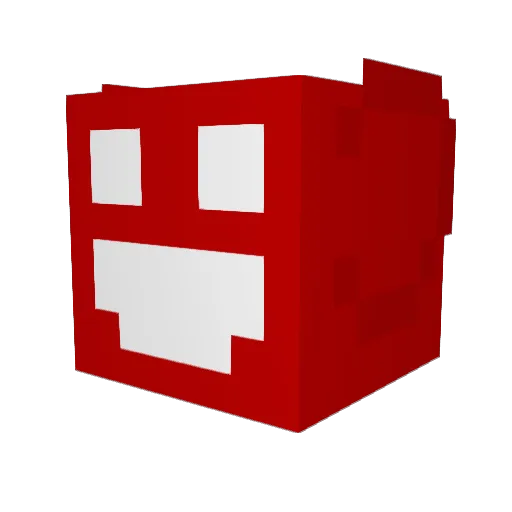 StunzzHD Minecraft avatar head, 3D render
