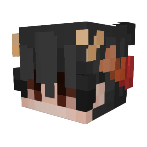 StupefiedIV Minecraft avatar head, 3D render