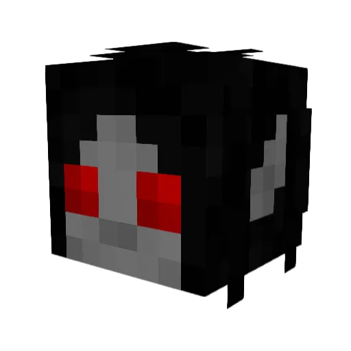 StupidBully Minecraft avatar head, 3D render
