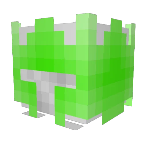 StupidSimple Minecraft avatar head, 3D render