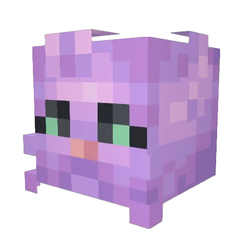 StupidWurst Minecraft avatar head, 3D render