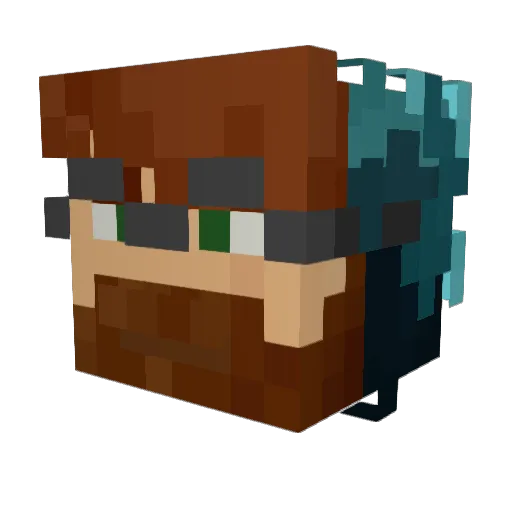 Stupid_Gorox213 Minecraft avatar head, 3D render