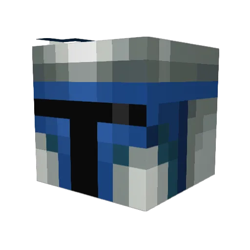 Stupid_Jackson Minecraft avatar head, 3D render