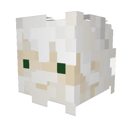 Sturgo92 Minecraft avatar head, 3D render
