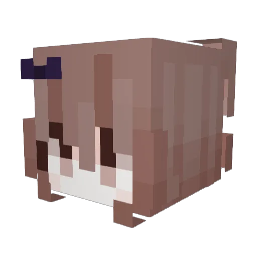 Sturisen Minecraft avatar head, 3D render