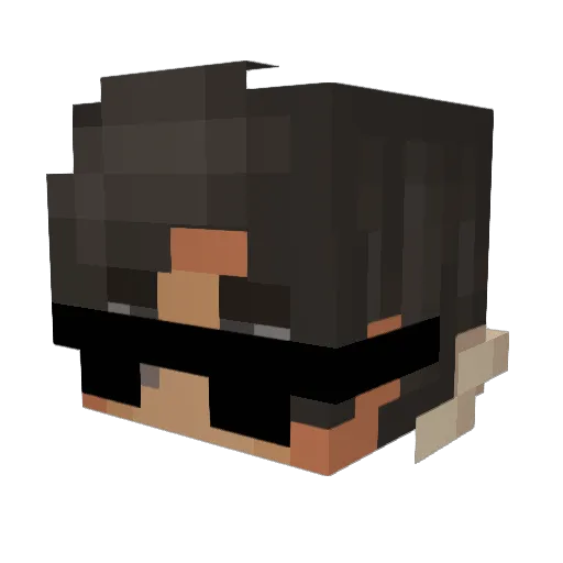 SturmSimon1312 Minecraft avatar head, 3D render