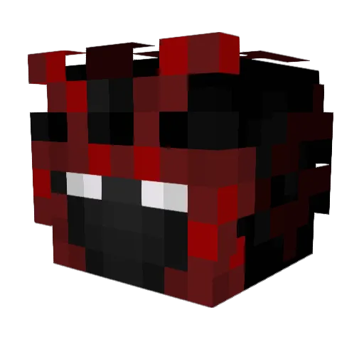 Sturmfahrt Minecraft avatar head, 3D render