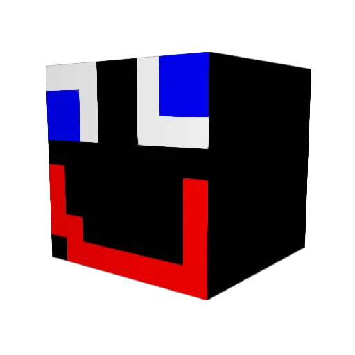 Sturvald Minecraft avatar head, 3D render