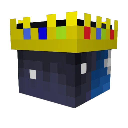 Stvbbly Minecraft avatar head, 3D render