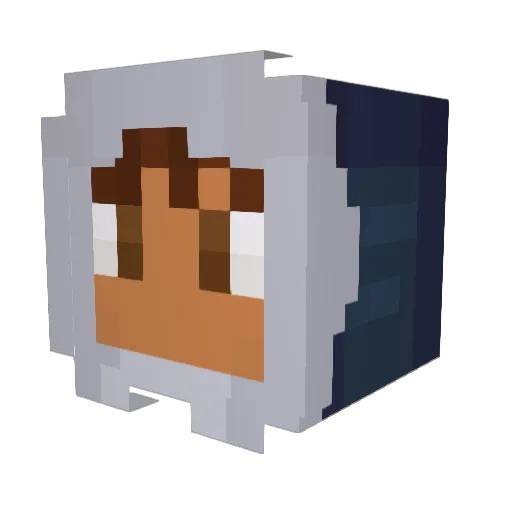 Stwokay Minecraft avatar head, 3D render