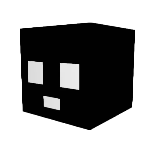 StxckBrot_ Minecraft avatar head, 3D render