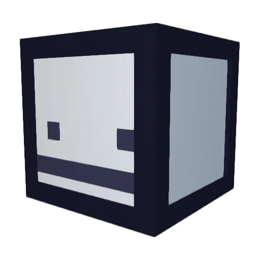 Stxler Minecraft avatar head, 3D render