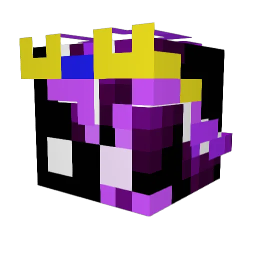 StybbeB Minecraft avatar head, 3D render