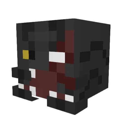 Stygi8 Minecraft avatar head, 3D render