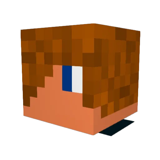 StygianLight Minecraft avatar head, 3D render