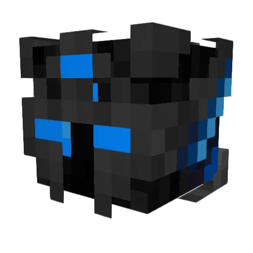 Stygiani1 Minecraft avatar head, 3D render