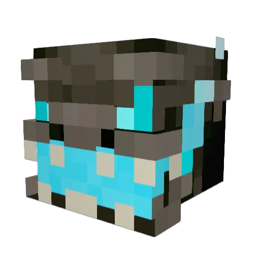 Stygimoloch10 Minecraft avatar head, 3D render