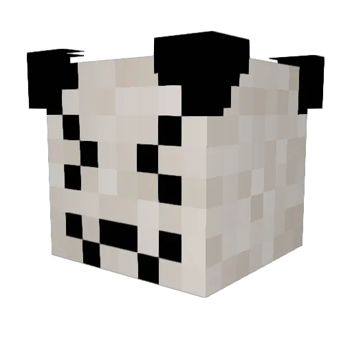 StyleRock Minecraft avatar head, 3D render