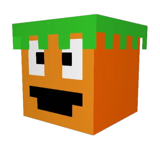 StylelessCar91 Minecraft avatar head, 3D render