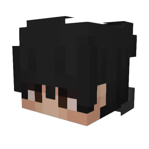Styless23x Minecraft avatar head, 3D render