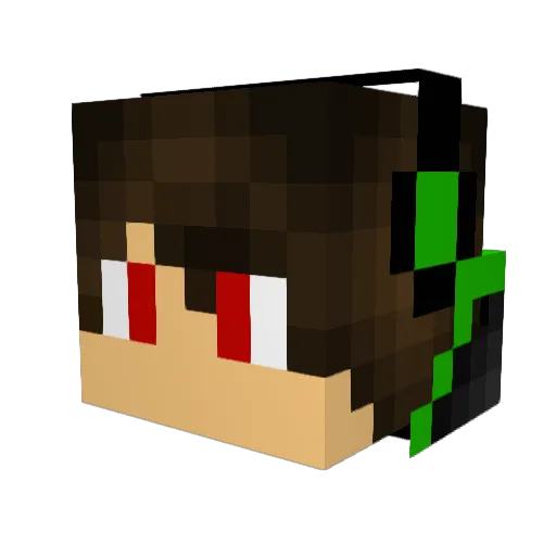 StylingBdawg Minecraft avatar head, 3D render