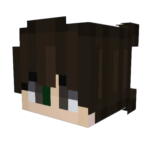 Stymphaliam Minecraft avatar head, 3D render