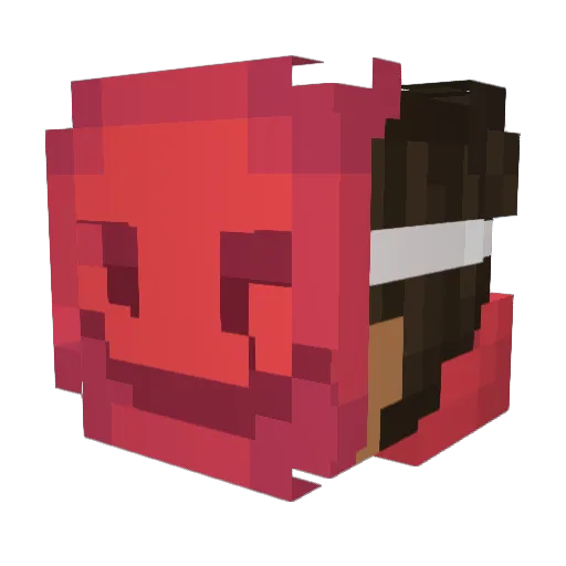 Styo2k Minecraft avatar head, 3D render