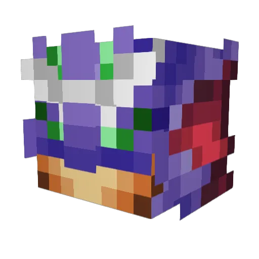 StyoFosho Minecraft avatar head, 3D render