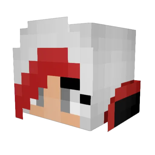 Styre87 Minecraft avatar head, 3D render