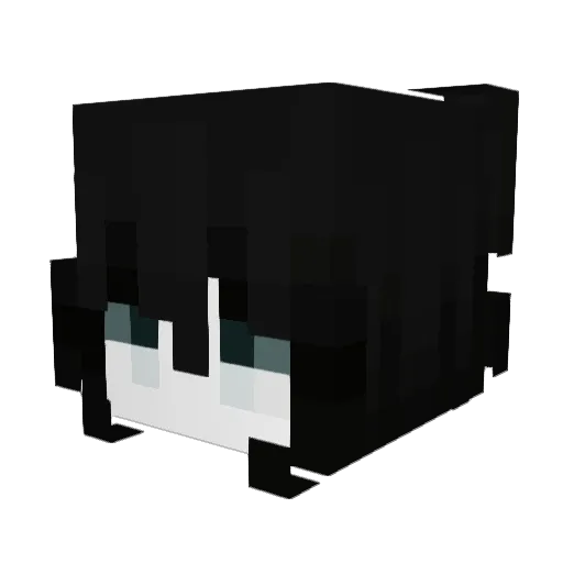 StyxKeeper Minecraft avatar head, 3D render