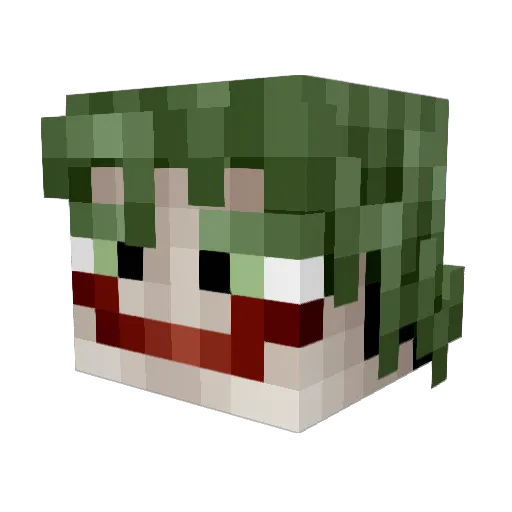 SuDDeN1995 Minecraft avatar head, 3D render