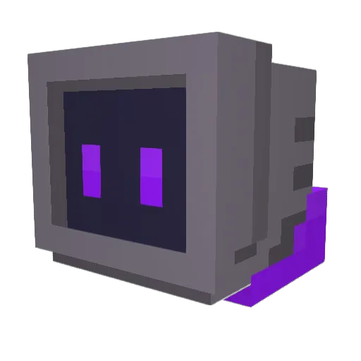 SuHa1B_O Minecraft avatar head, 3D render