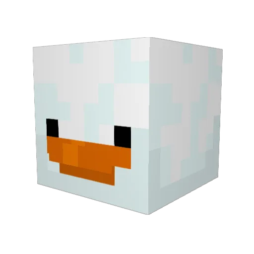 SuP3rsAM7 Minecraft avatar head, 3D render