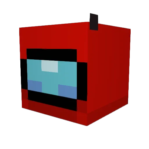 SuasideLlama29 Minecraft avatar head, 3D render