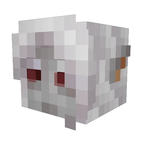 SuaveButters Minecraft avatar head, 3D render