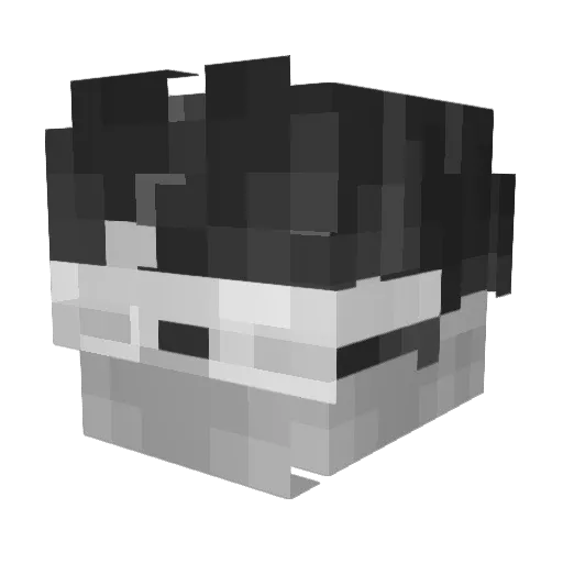 SuaveGalaxy Minecraft avatar head, 3D render