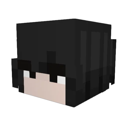 SubAtomicc Minecraft avatar head, 3D render