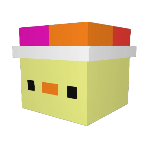 SubToMyOnlyFans1 Minecraft avatar head, 3D render