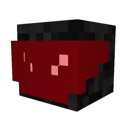SubZero12 Minecraft avatar head, 3D render