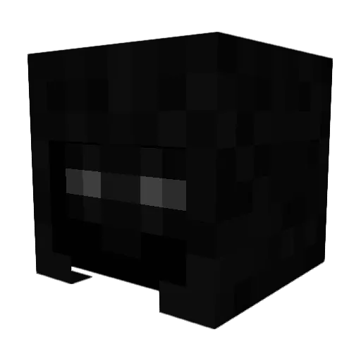 SubZeroAut Minecraft avatar head, 3D render