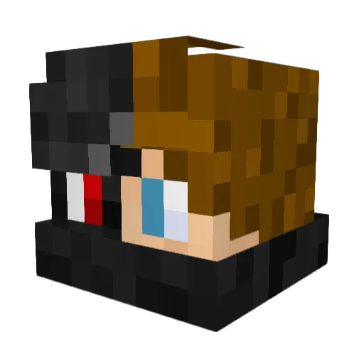 Subaie990 Minecraft avatar head, 3D render