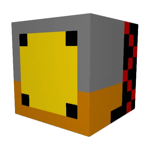 SubjectDelta4one Minecraft avatar head, 3D render