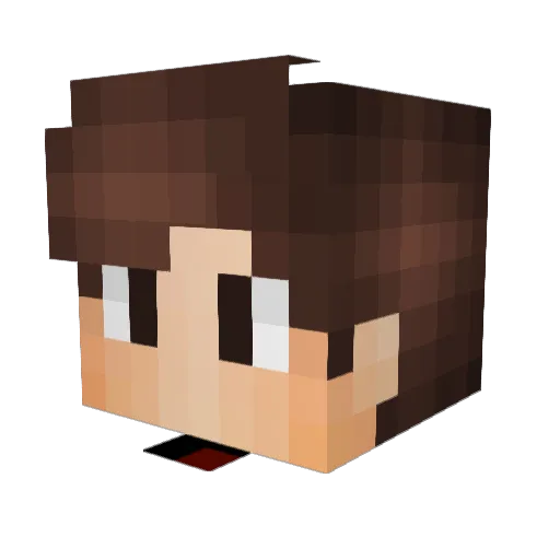 SublimeTheBeast Minecraft avatar head, 3D render
