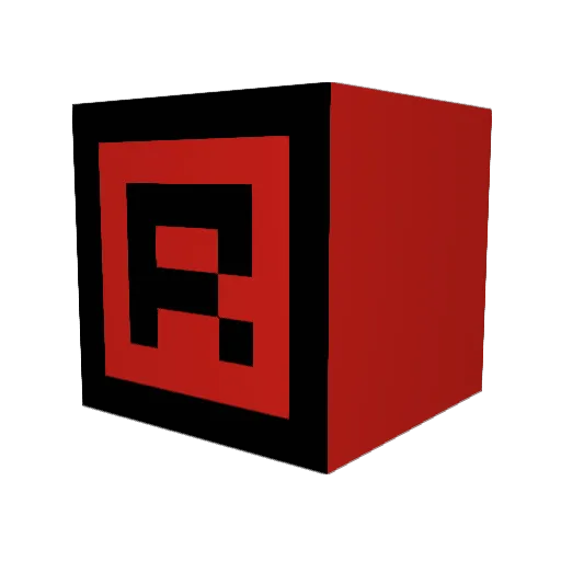 Sublinar Minecraft avatar head, 3D render