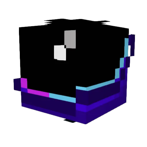 Submjt Minecraft avatar head, 3D render