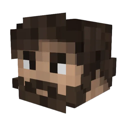 Subocaj15 Minecraft avatar head, 3D render