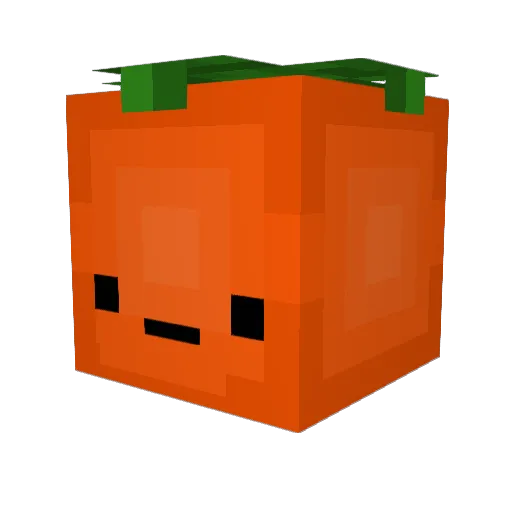 Subordinates Minecraft avatar head, 3D render