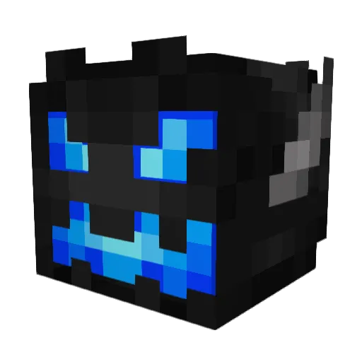 Subtronyx Minecraft avatar head, 3D render